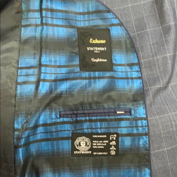 Statement Italy 2 Piece Plaid Suit - Picture 7 of 14